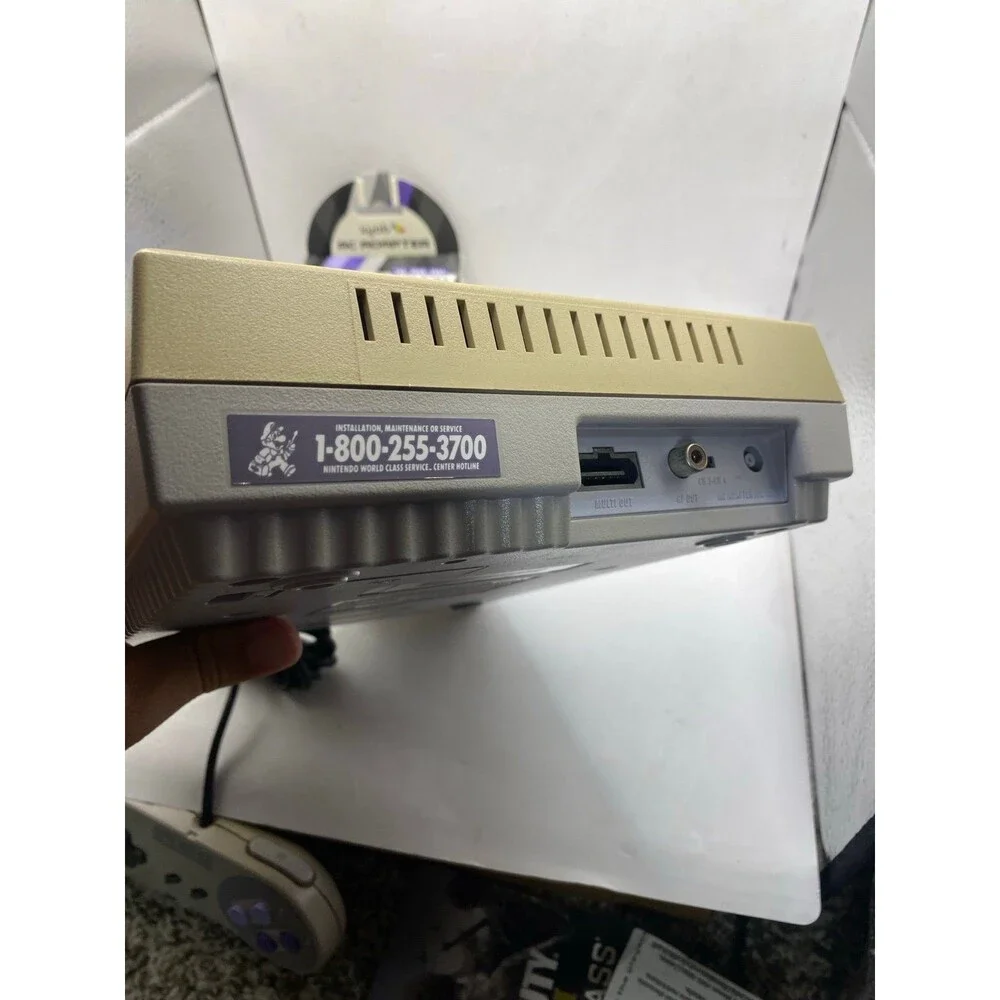 SNES Super Nintendo Entertainment System SNES Console SNS-001 w/ Controller